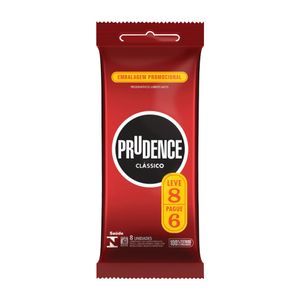 Preservativo Prudence com 8 unidades